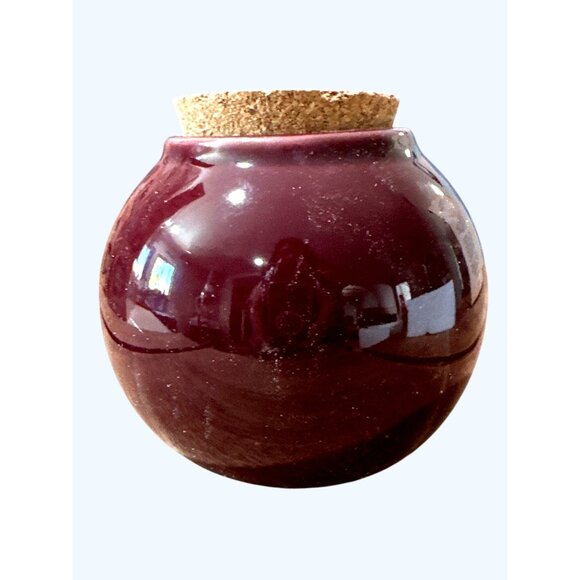 Muddy Waters Pottery Wine Fund Ceramic Jar Funny Savings Bank For Wine Lovers - Picture 3 of 9